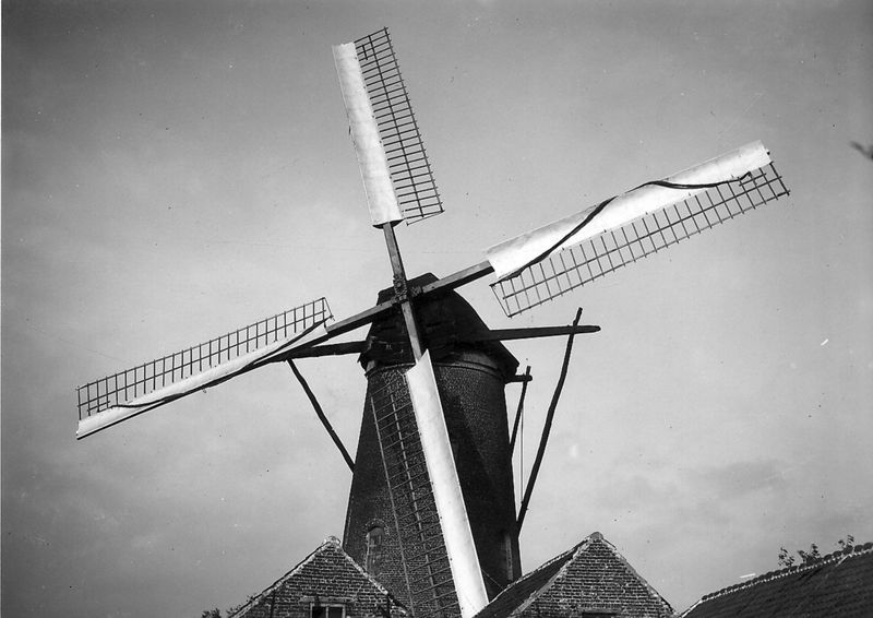 moulin à pivot / Bouwwerk[Kalken]