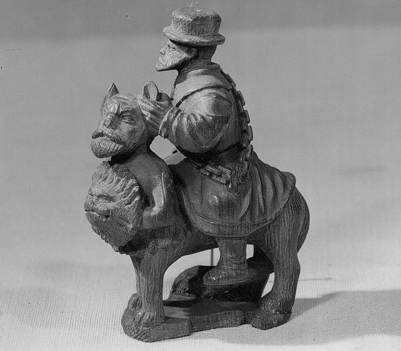 Ruiter op een kentaur (schaakfiguur)
