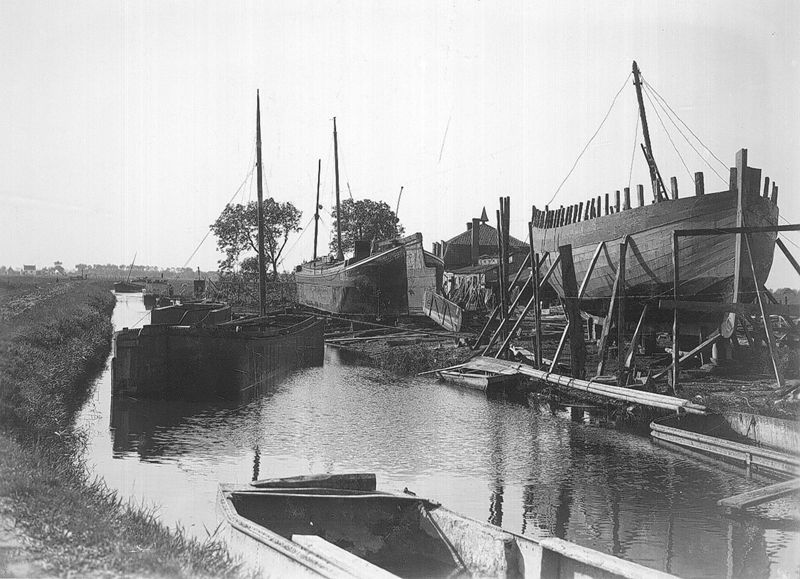 chantier naval / Bouwwerk[Veurne]