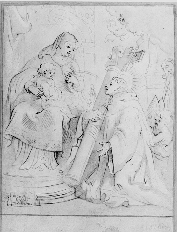 Lactation de saint Bernard de Clairvaux