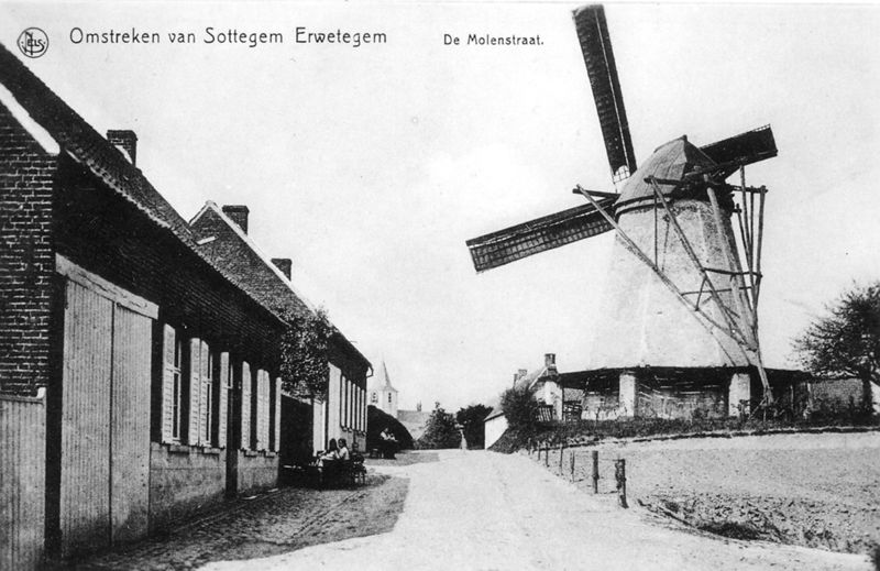 moulin à vent / Bouwwerk[Erwtegem]