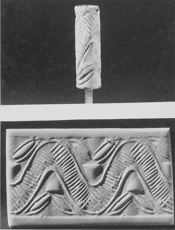 sceau cylindrique / Musées Royaux d'Art et d'Histoire