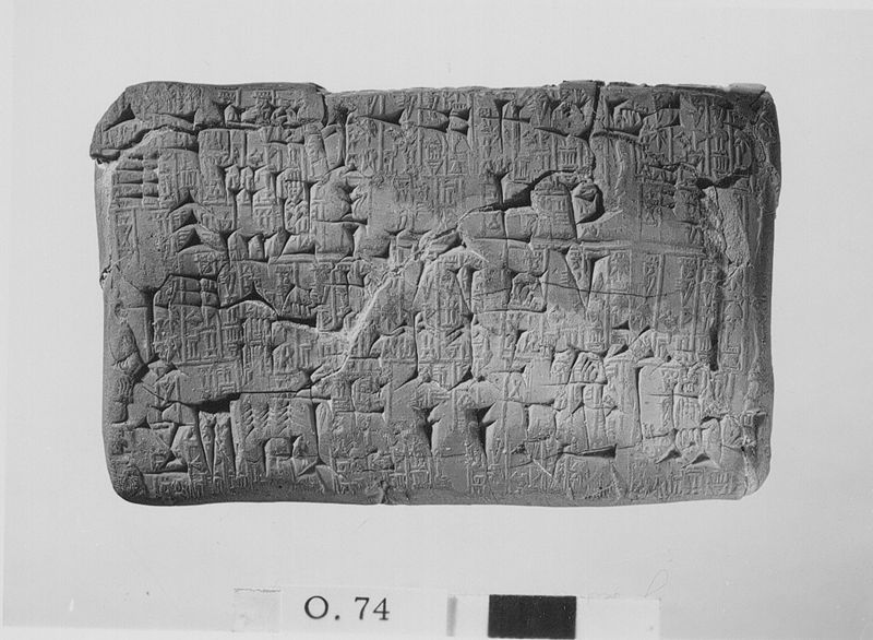 tablette à écrire / Musées Royaux d'Art et d'Histoire