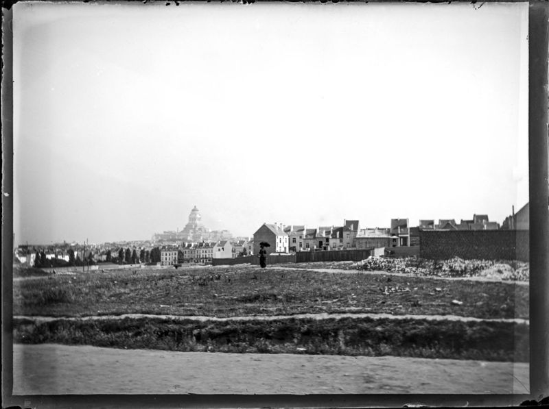 Panorama de Bruxelles depuis Saint-Gilles vers le Palais de Justice