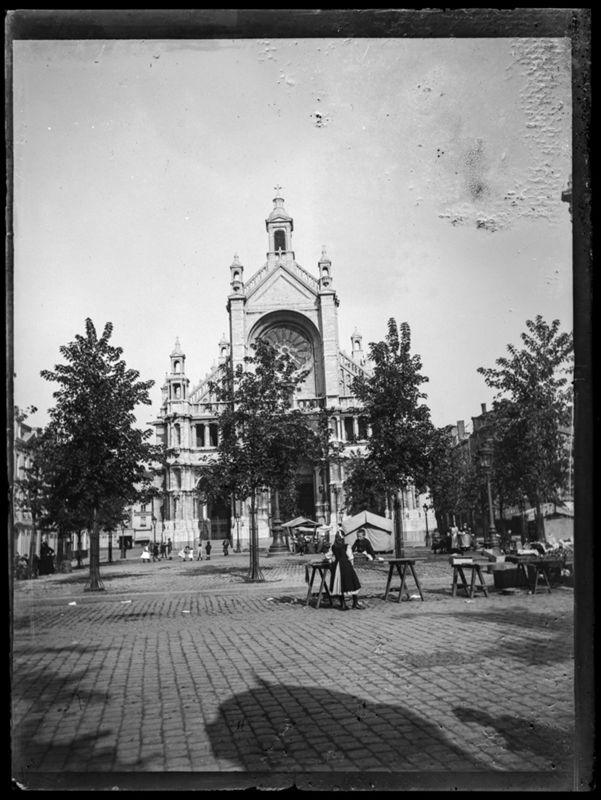 Marché sur la place Sainte-Catherine
