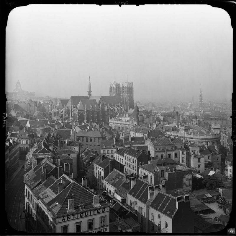 Panorama du quartier de la rue de Ligne