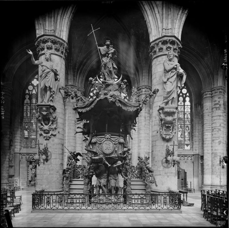 chaire de vérité / Cathédrale des Saints Michel et Gudule[Bruxelles]