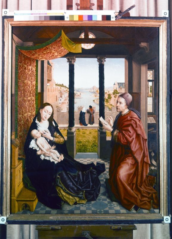 Saint Luc faisant le portrait de la Vierge