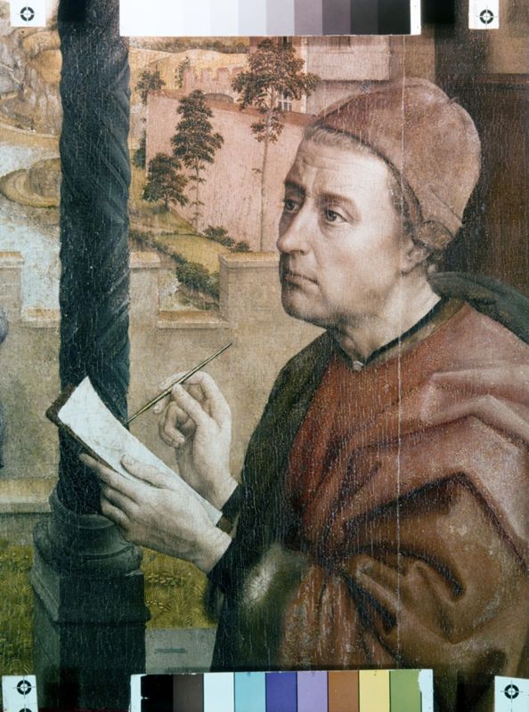 Saint Luc faisant le portrait de la Vierge