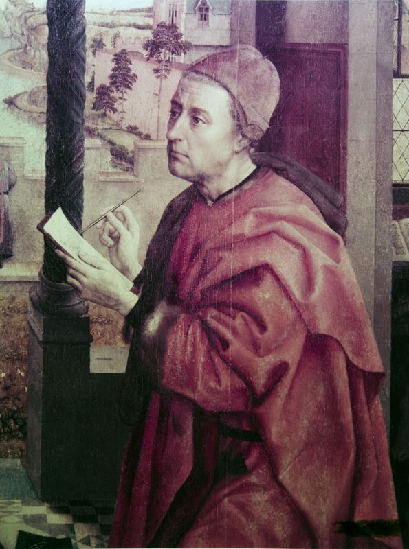 Saint Luc faisant le portrait de la Vierge