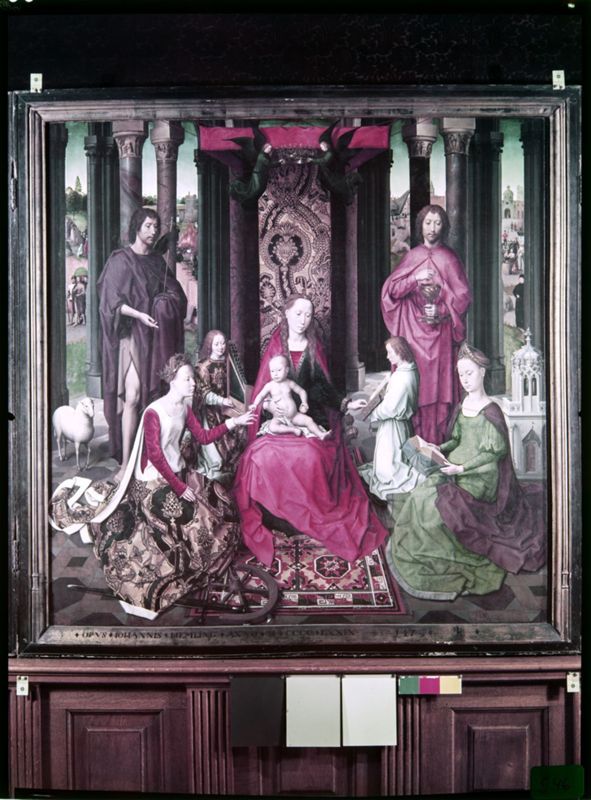 Triptiek van Johannes de Doper en Johannes de Evangelist (Johannesretabel)
Het Mystiek Huwelijk van de H. Catharina