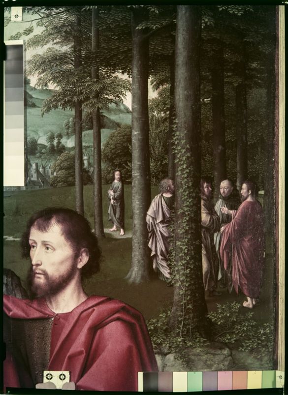 Retabel van Sint-Jan de Doper
Doop van Christus, Maria met Kind, schenkers en hun patroonheiligen