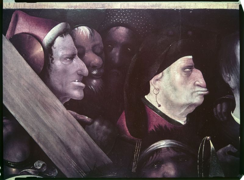 Christus draagt het kruis