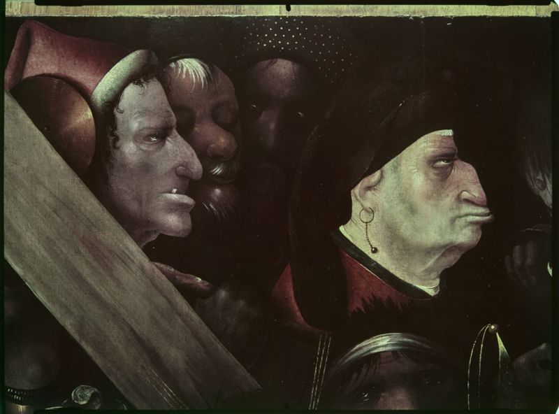 Christus draagt het kruis