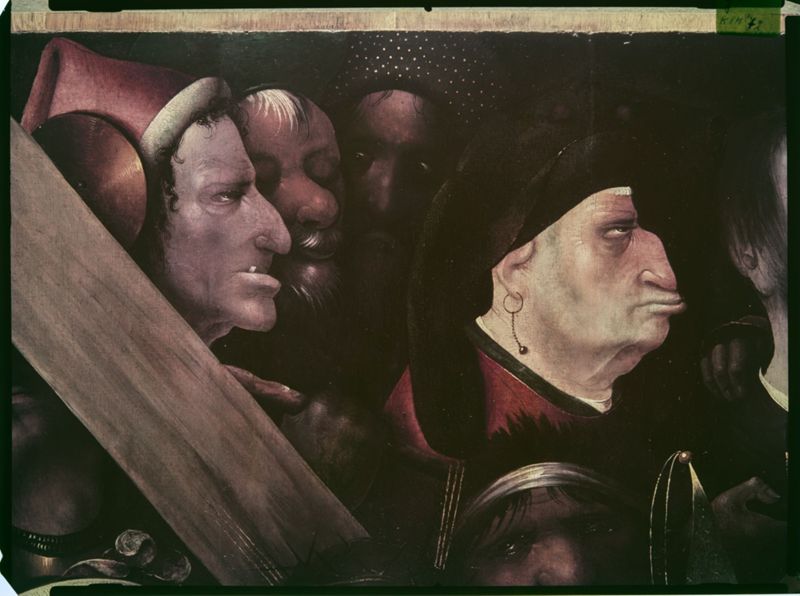 Christus draagt het kruis