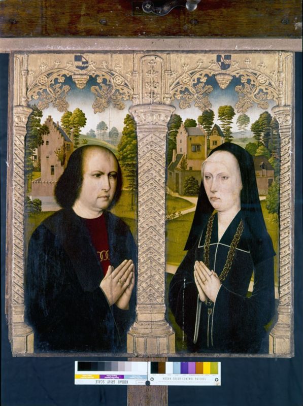 Portraits de Barbe de Croesinck et Louis de Quarré