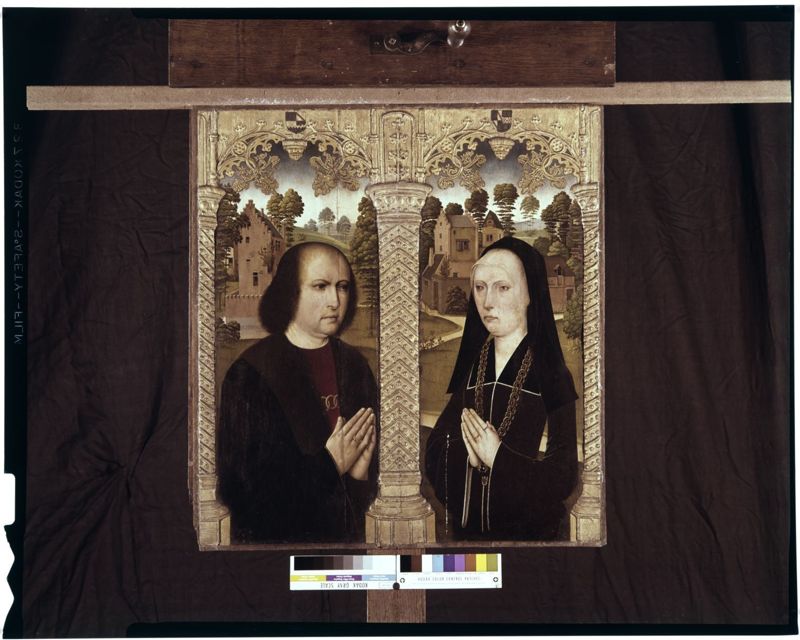 Portraits de Barbe de Croesinck et Louis de Quarré