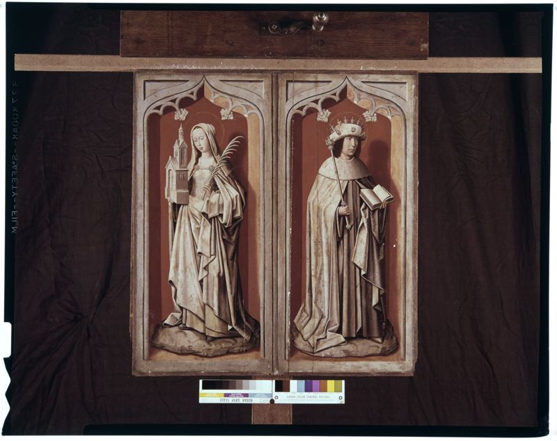Portraits de Barbe de Croesinck et Louis de Quarré
