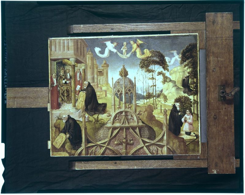 Scènes de la légende de saint Gilles