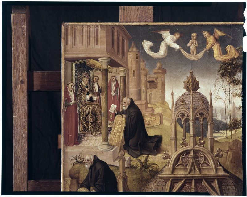 Scènes de la légende de saint Gilles