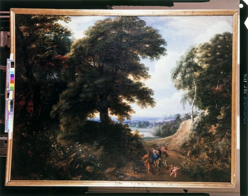 Landschap met Vlucht naar Egypte