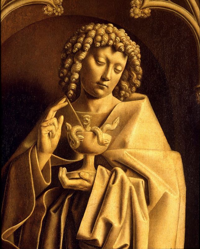 Lam Gods: Johannes de Evangelist