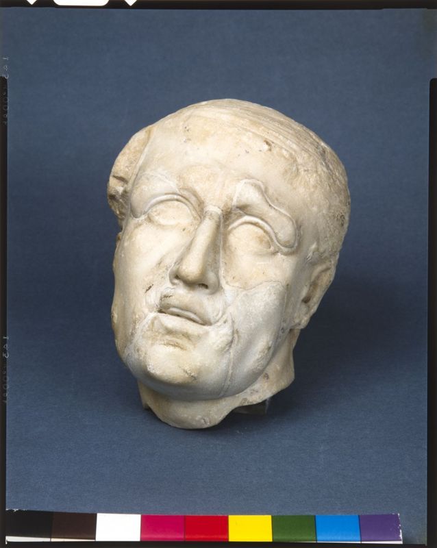 tête humaine / Musées Royaux d'Art et d'Histoire