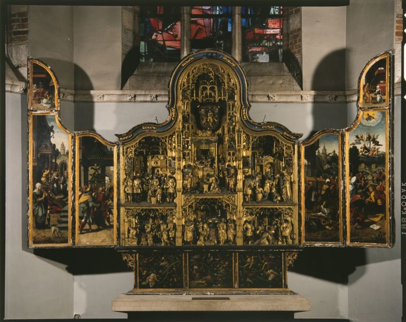 Retable de la Vierge et de l'Enfance du Christ