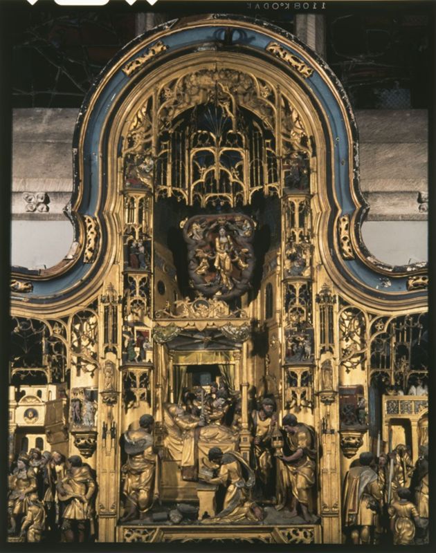 Retable de la Vierge et de l'Enfance du Christ