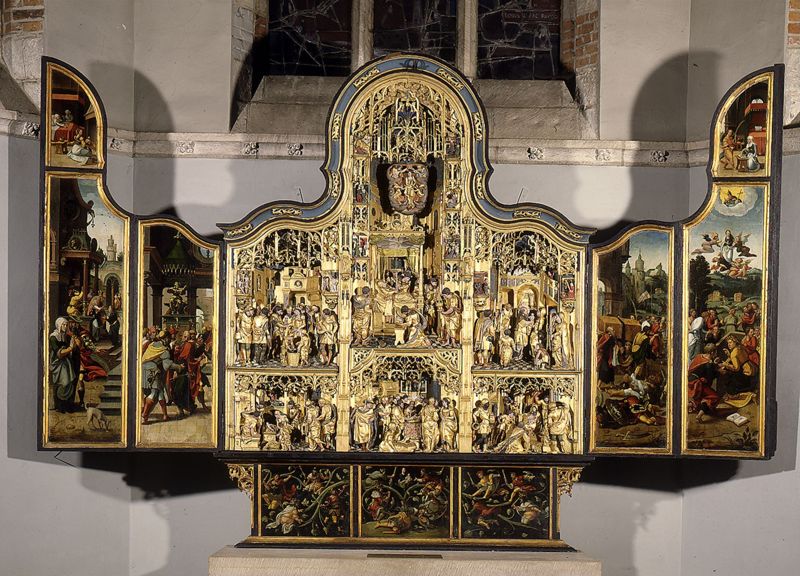 Retable de la Vierge et de l'Enfance du Christ