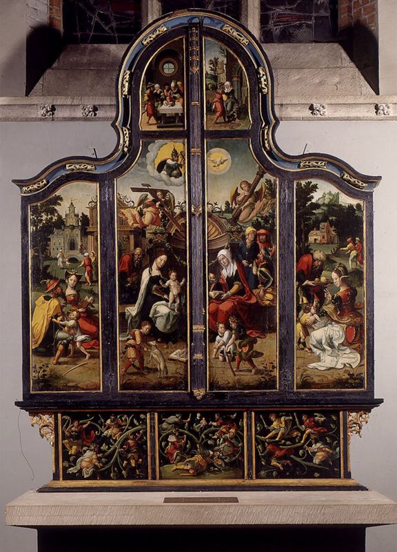 Retable de la Vierge et de l'Enfance du Christ