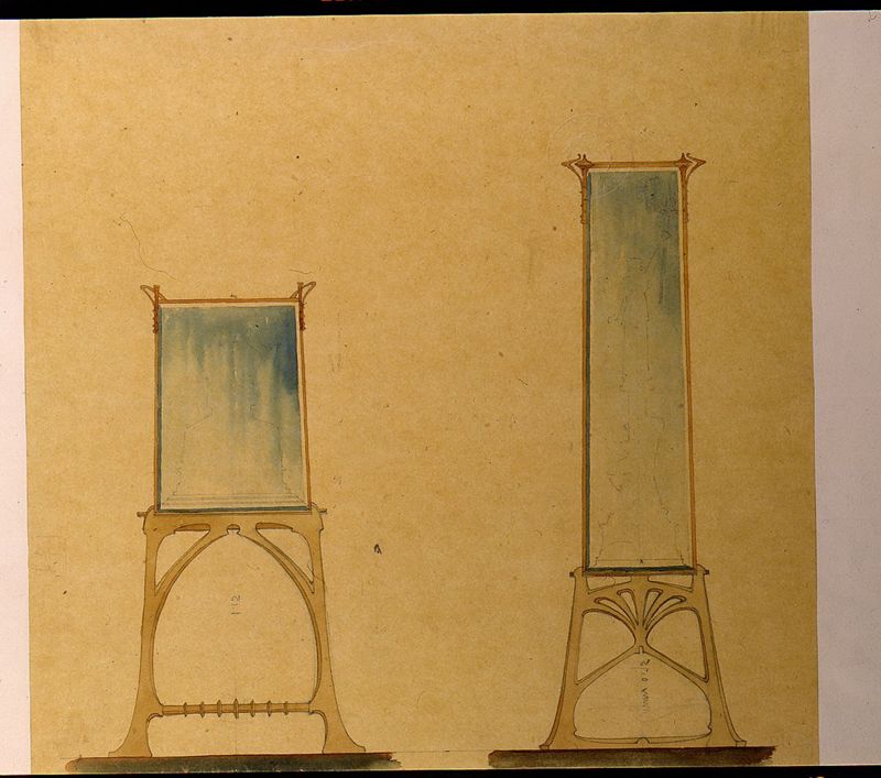 Projet pour deux vitrines socles