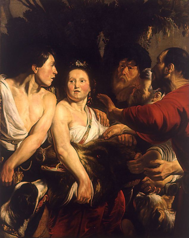 Meleager en Atalante