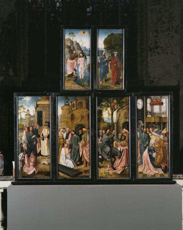 Retable II. Vie de la Vierge