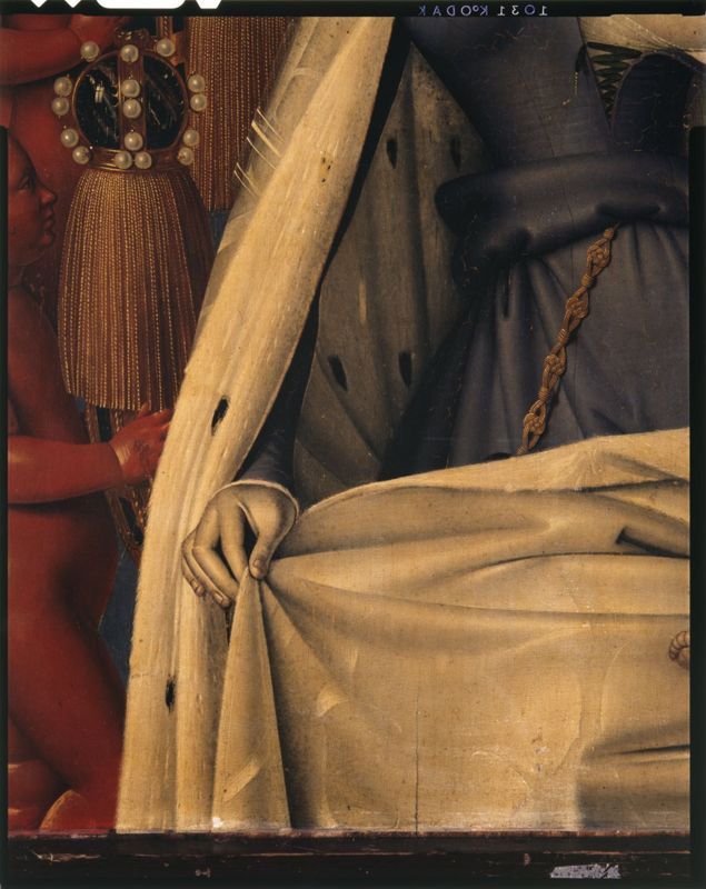 Maria en Jezus, omgeven door seraphijnen en cherubijnen