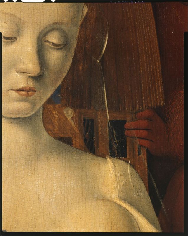 Maria en Jezus, omgeven door seraphijnen en cherubijnen