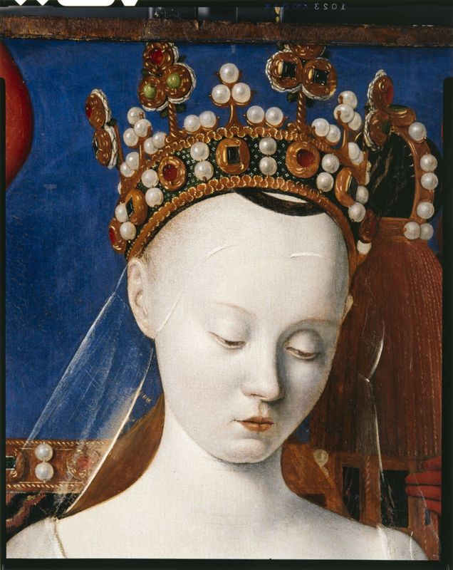 Maria en Jezus, omgeven door seraphijnen en cherubijnen