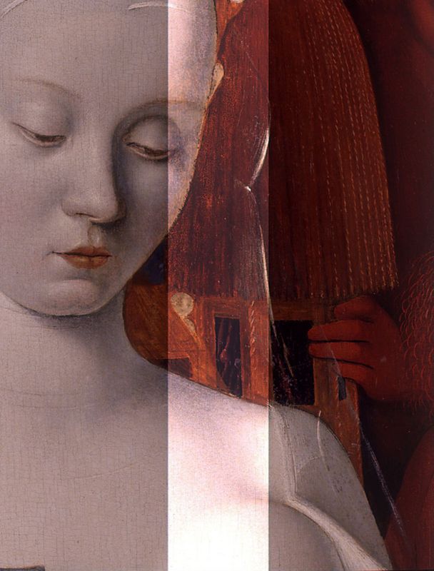 Maria en Jezus, omgeven door seraphijnen en cherubijnen