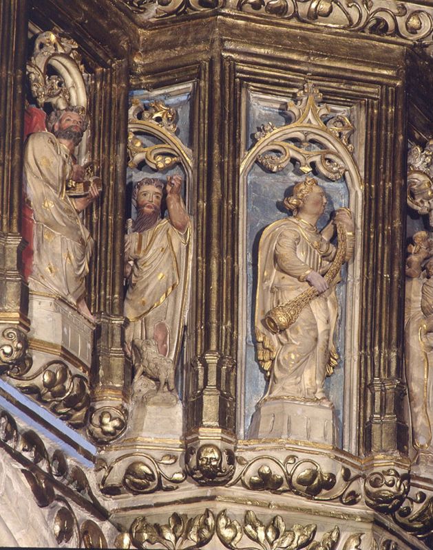 Les Apôtres et Vierge à l'Enfant