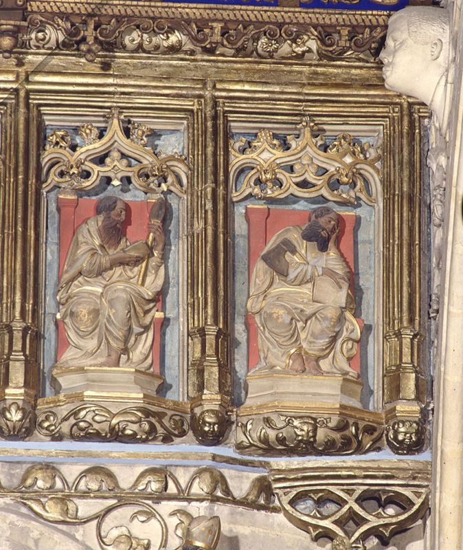 Les Apôtres et Vierge à l'Enfant