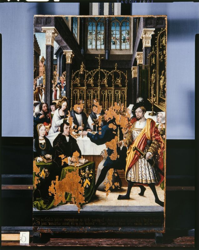 Devotie tot de H. Rumoldus
Legende H. Rumoldus (paneel 25)