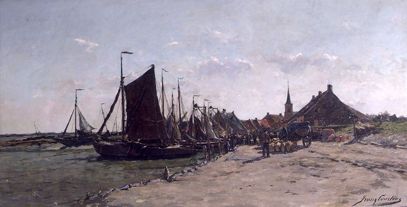 Vissersboten
Haven in Holland