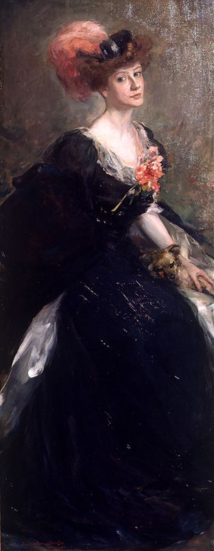 La Dame en noir
Portrait de Madame S.
Dame in het zwart