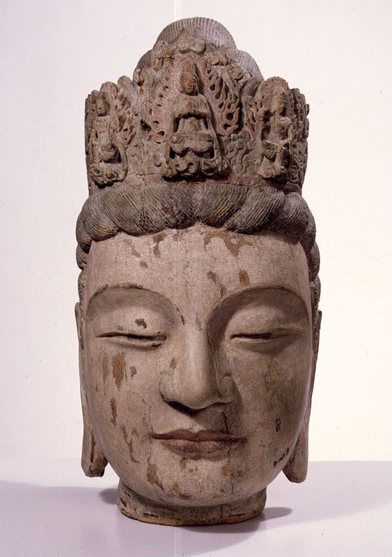 Tête de Bodhisattva