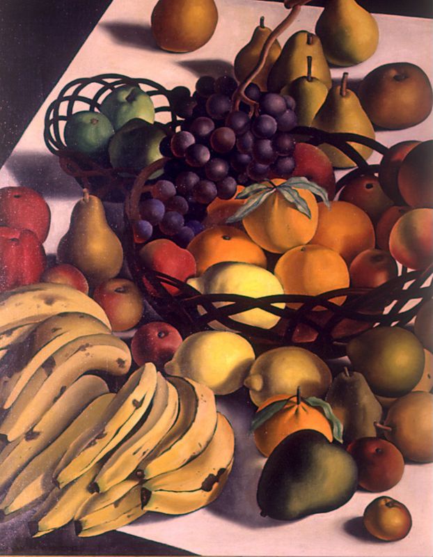 Nature morte aux fruits
Stilleven met bananen