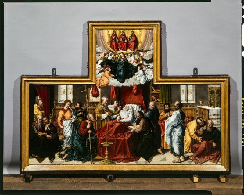 Polyptyque de la vie et de la mort de la Vierge