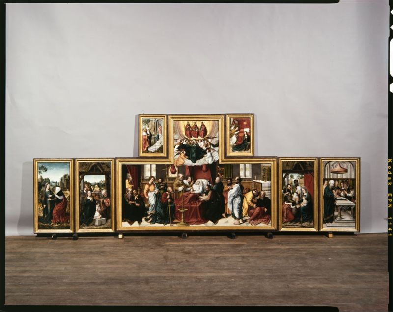 Polyptyque de la vie et de la mort de la Vierge