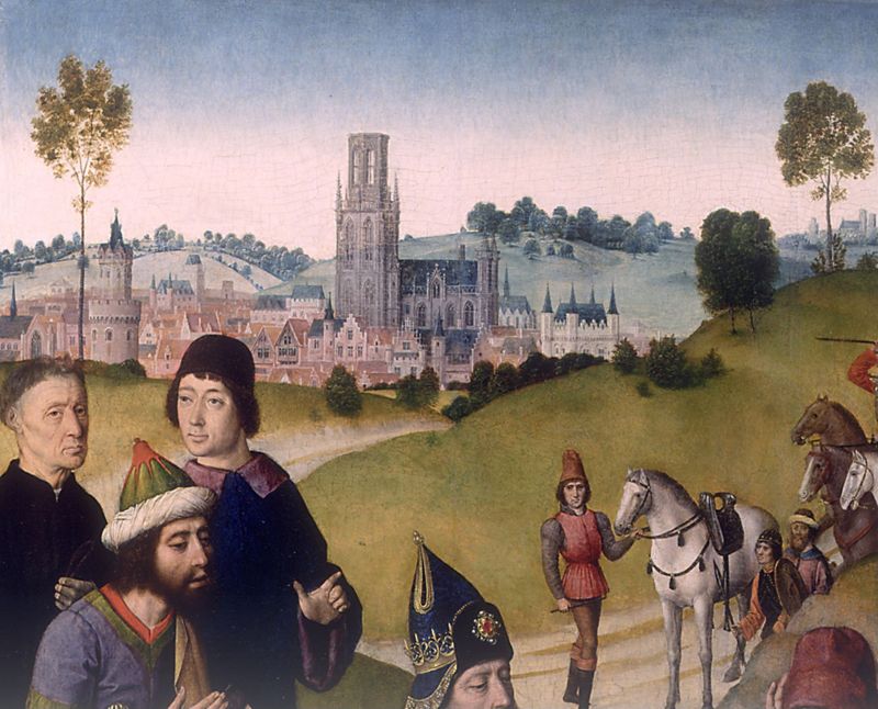 Laatste Avondmaal (paneel linksboven)
