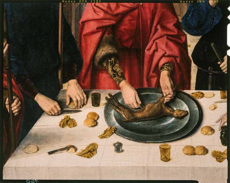 Laatste Avondmaal (paneel linksboven)