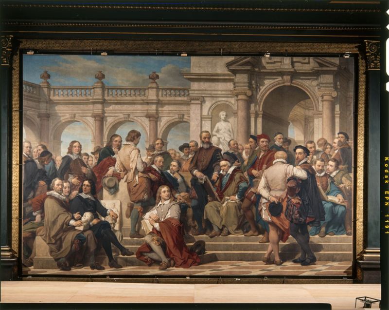 De schilders en de beeldhouwers